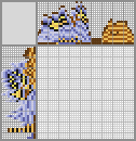 Japanese crossword «Where are the bees? (Owl and beehive)» Japanese crossword «Where are the bees? (Owl and beehive)»