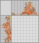 Japanese crossword &laquo;Alexander Deineka "Relay" (Fragment)&raquo;