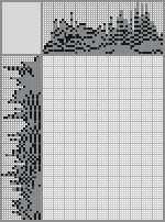 Japanese crossword &laquo;Aleksandra Nikolayevna Pakhmutova&raquo;