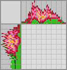 Japanese crossword «The scarlet flower» Japanese crossword «The scarlet flower»