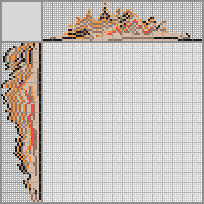 Japanese crossword &laquo;Alucard in repose by Xenonixx&raquo;
