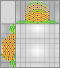 Japanese crossword &laquo;Pineapple&raquo;