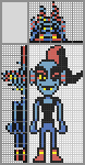 Japanese crossword &laquo;Undyne&raquo;