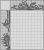Japanese crossword &laquo;Andrey Bednyakov&raquo;