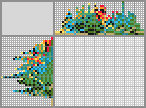 Japanese crossword &laquo;Red-Headed Barbet&raquo;