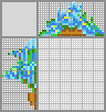 Japanese crossword &laquo;Viola tricolor&raquo;