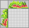 Japanese crossword &laquo;Watermelon&raquo;