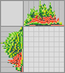 Japanese crossword «Watermelon» Japanese crossword «Watermelon»