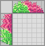Japanese crossword «Watermelon tourmaline» Japanese crossword «Watermelon tourmaline»
