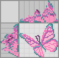 Japanese crossword &laquo;Butterfly&raquo;