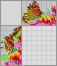 Japanese crossword «Butterfly» Japanese crossword «Butterfly»