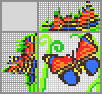 Japanese crossword &laquo;Butterfly&raquo;