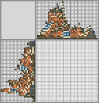 Japanese crossword &laquo;Butterfly peacock eyes&raquo;