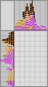 Japanese crossword «The bunhead» Japanese crossword «The bunhead»