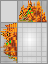 Japanese crossword «Squirrel with acorns» Japanese crossword «Squirrel with acorns»