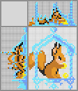 Japanese crossword &laquo;Squirrel&raquo;