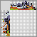 Japanese crossword «White-headed buffalo weaver» Japanese crossword «White-headed buffalo weaver»