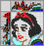 Japanese crossword &laquo;Snow White&raquo;