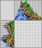 Japanese crossword «River bank» Japanese crossword «River bank»