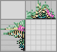 Japanese crossword «Basil holding umbrella (OMORI)» Japanese crossword «Basil holding umbrella (OMORI)»