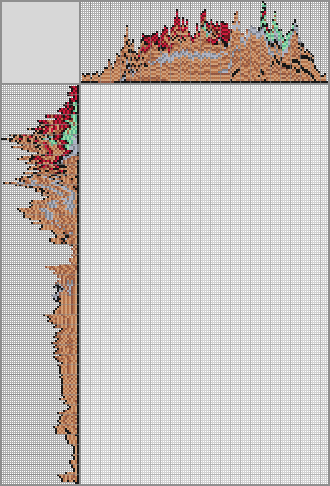 Japanese crossword «Bikini Ice Cream» Japanese crossword «Bikini Ice Cream»