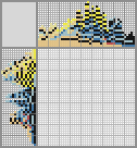 Japanese crossword &laquo;Pale-Headed Rosella&raquo;
