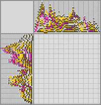 Japanese crossword «Shiny Alakazam (Pokemon)» Japanese crossword «Shiny Alakazam (Pokemon)»