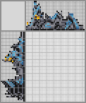 Japanese crossword «Shiny umbreon (pokemon)» Japanese crossword «Shiny umbreon (pokemon)»