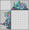 Japanese crossword «Shiny Croagunk (Pokemon)» Japanese crossword «Shiny Croagunk (Pokemon)»
