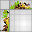 Japanese crossword «Great kiskadee» Japanese crossword «Great kiskadee»