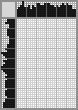 Japanese crossword &laquo;Borodin Alexander Porfiryevich&raquo;