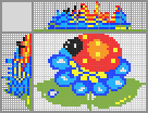 Japanese crossword &laquo;Ladybug&raquo;