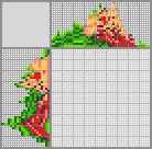 Japanese crossword «Ladybird on a flower» Japanese crossword «Ladybird on a flower»