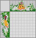 Japanese crossword «Ladybug on chamomile» Japanese crossword «Ladybug on chamomile»