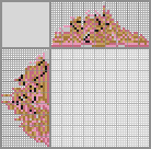 Japanese crossword &laquo;Elephant Hawk Moth&raquo;