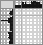 Japanese crossword &laquo;Brunette&raquo;