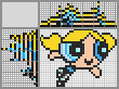 Japanese crossword &laquo;Bubbles (Powerpuff Girls)&raquo;