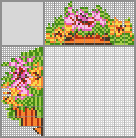 Japanese crossword &laquo;Bouquet&raquo;