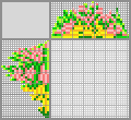 Japanese crossword &laquo;Bouquet&raquo;