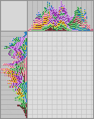Japanese crossword &laquo;Bouquet of flowers&raquo;