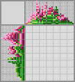 Japanese crossword &laquo;Bud of peony&raquo;
