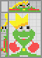 Japanese crossword &laquo;Princess frog&raquo;