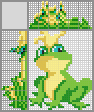 Japanese crossword &laquo;The Frog Princess&raquo;