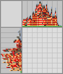 Japanese crossword &laquo;Church on Ravna Gora, Serbia&raquo;