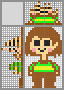 Japanese crossword &laquo;Chara (Undertale)&raquo;