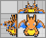 Japanese crossword &laquo;Charizard&raquo;