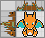 Japanese crossword &laquo;Charizard&raquo;