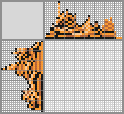 Japanese crossword &laquo;Charmander (Pokemon Silver)&raquo;