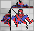 Japanese crossword &laquo;Spider-Man&raquo;
