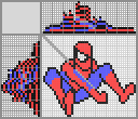 Japanese crossword &laquo;Spider-man&raquo;